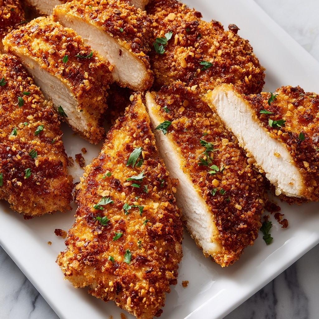Crispy Baked Chicken Tenders Recipe - Recipe Image