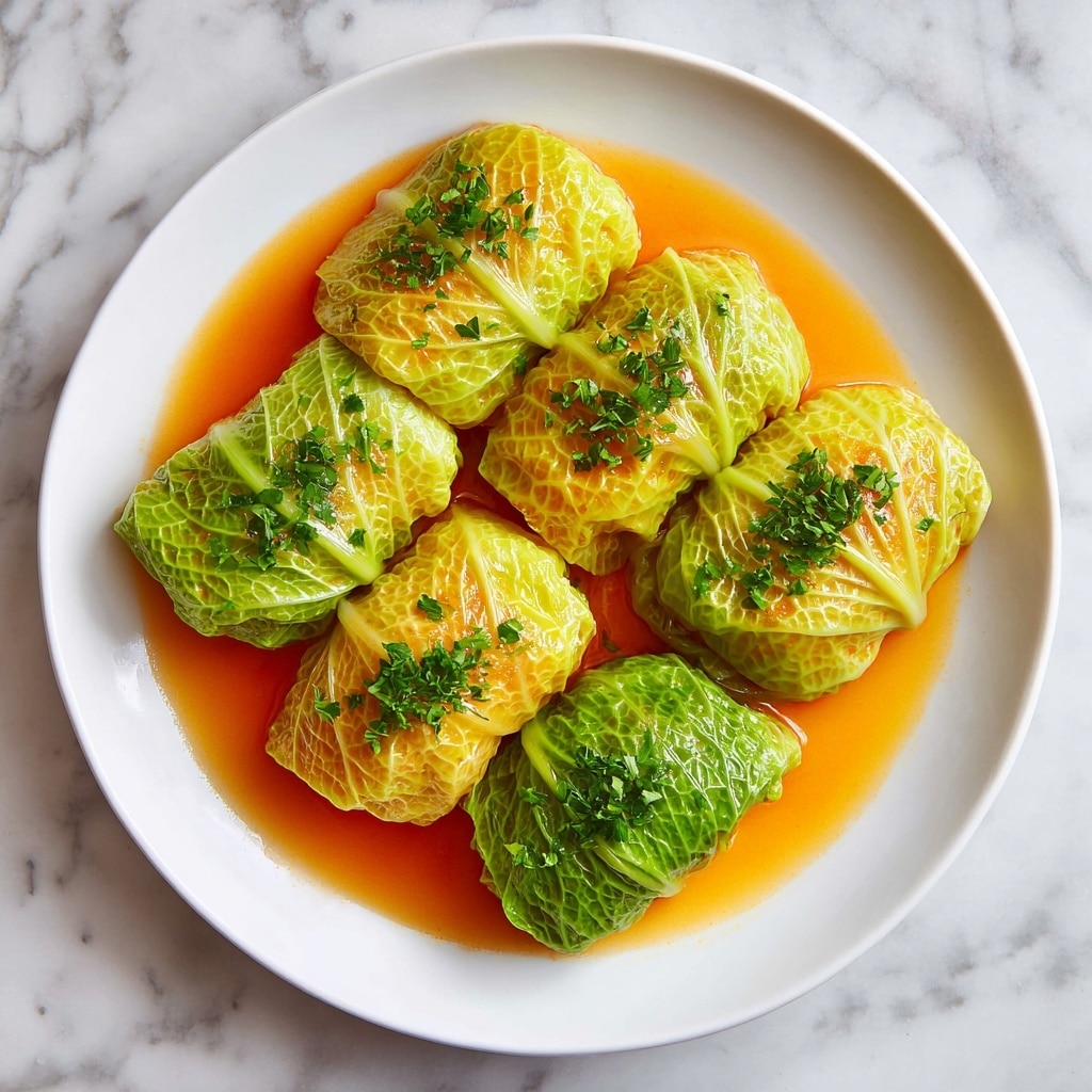 Golabki (Polish Stuffed Cabbage Rolls) Recipe - Recipe Image