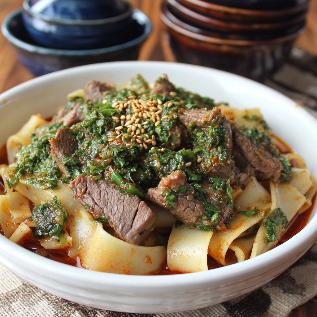Cumin Lamb Noodles Recipe - Recipe Image