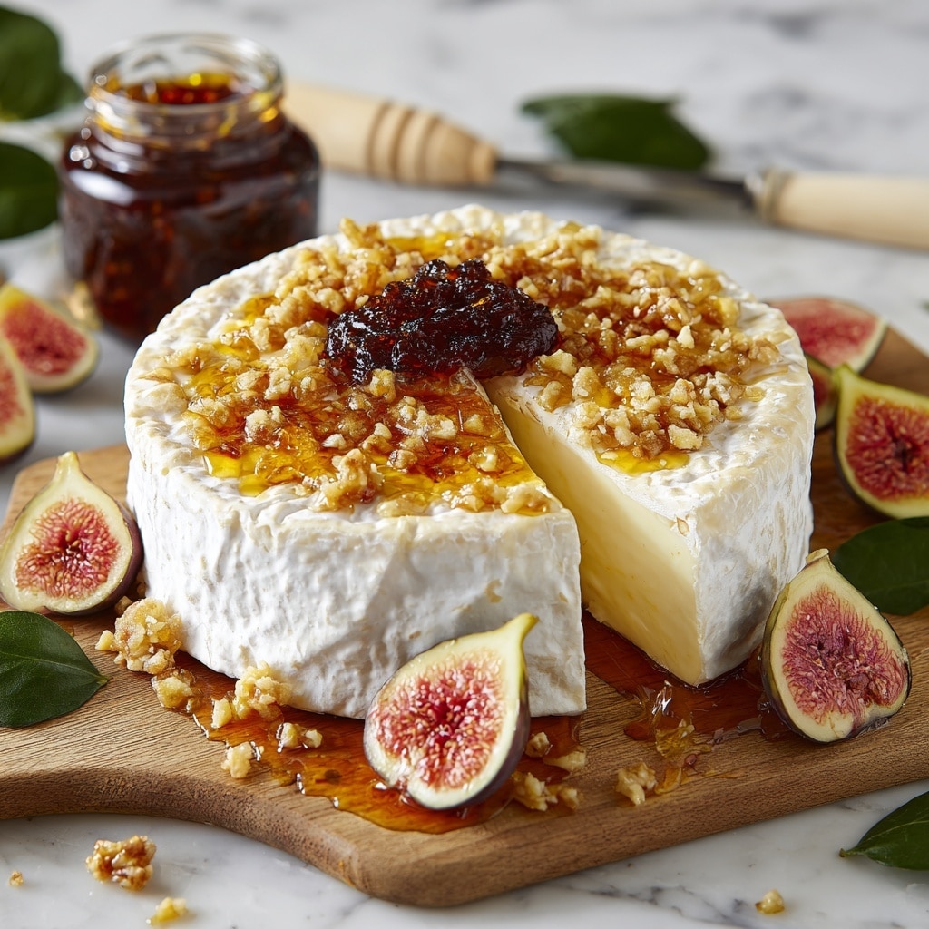 Boursin Cheese with Fig Jam and Pistachios: An Elegant Appetizer Recipe - Recipe Image
