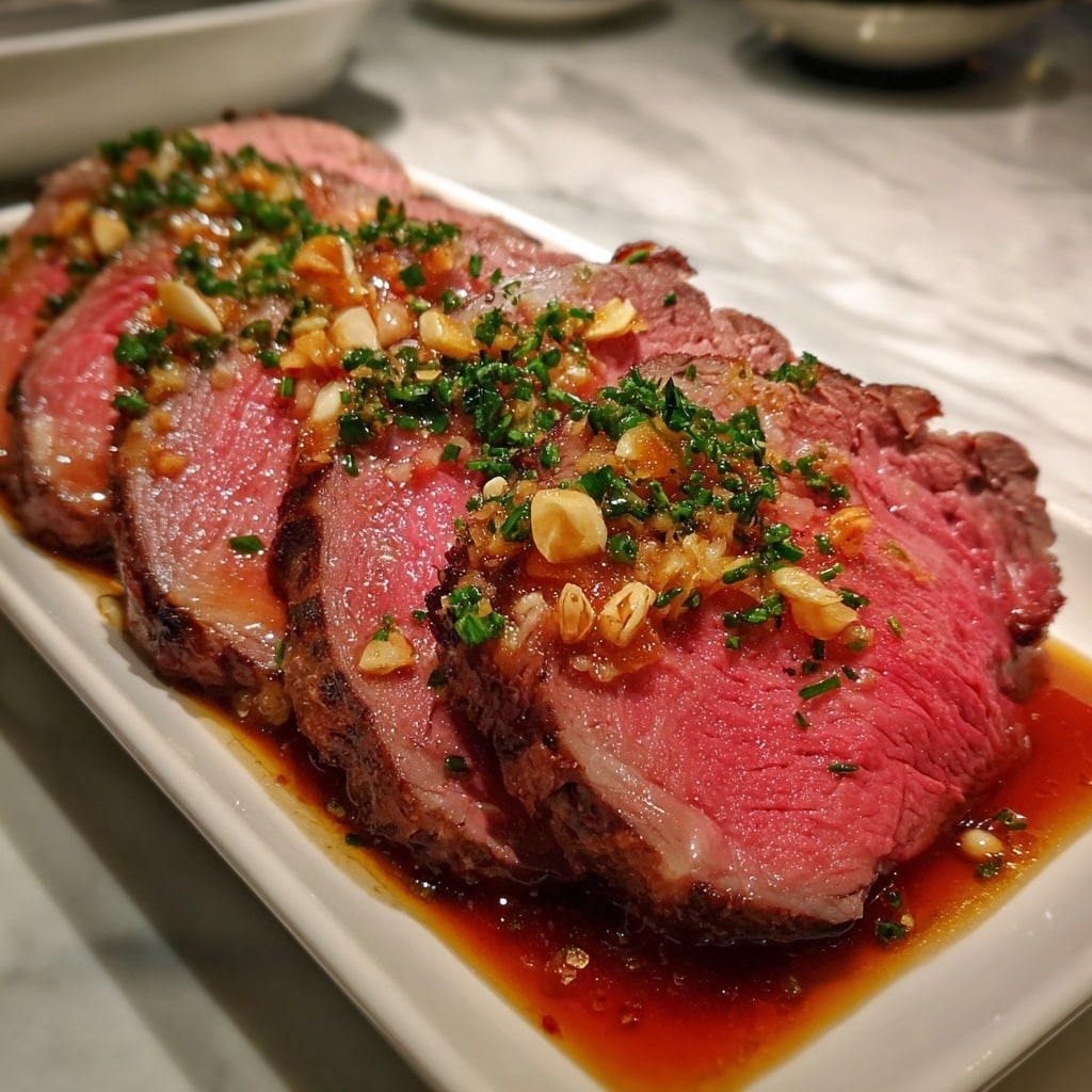 Herb Butter Beef Tenderloin Roast Recipe - Recipe Image