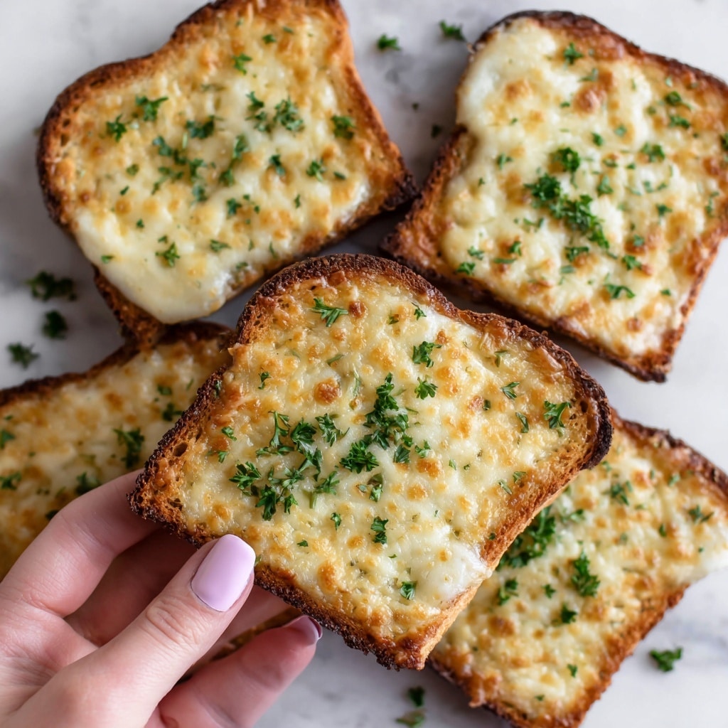 Cheesy Garlic Bread Recipe - Recipe Image