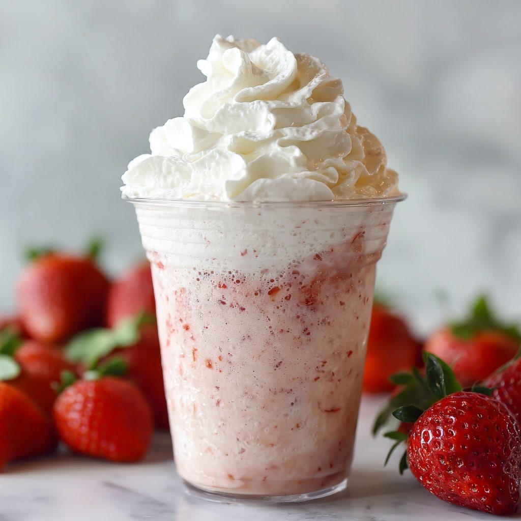 Strawberries and Cream Shake Recipe - Recipe Image