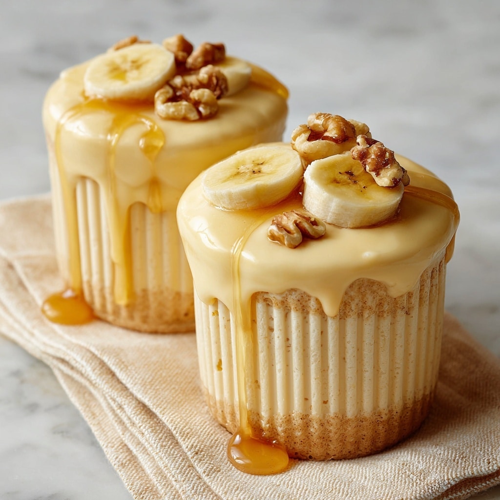 Creamy Banana Custard Cups Recipe - Recipe Image