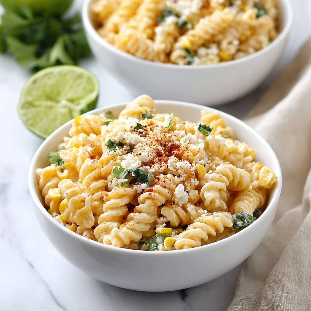 Mexican Street Corn Pasta Salad Recipe - Recipe Image