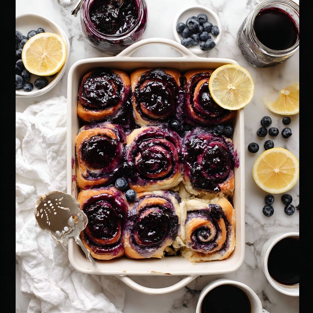 Blueberry Cinnamon Rolls Recipe - Recipe Image