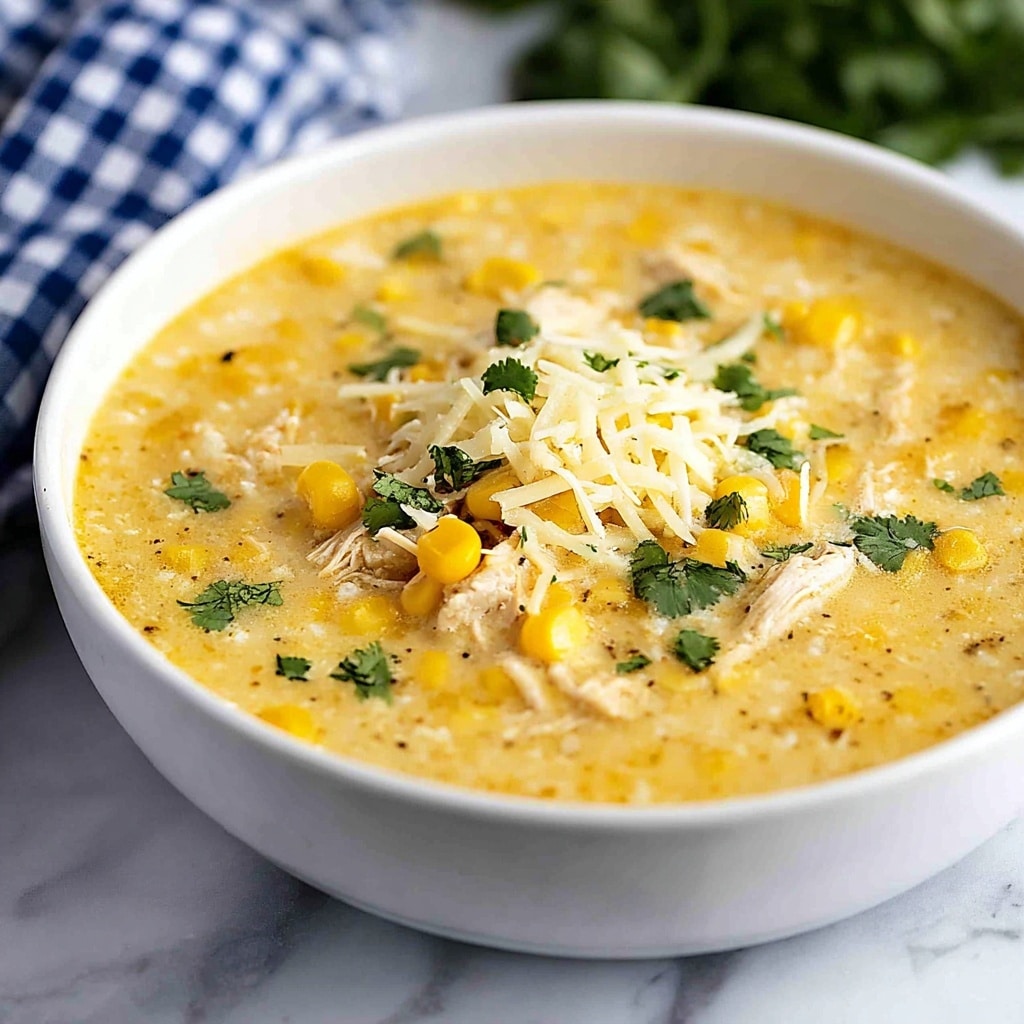 Creamy Chicken and Corn Chowder Recipe - Recipe Image