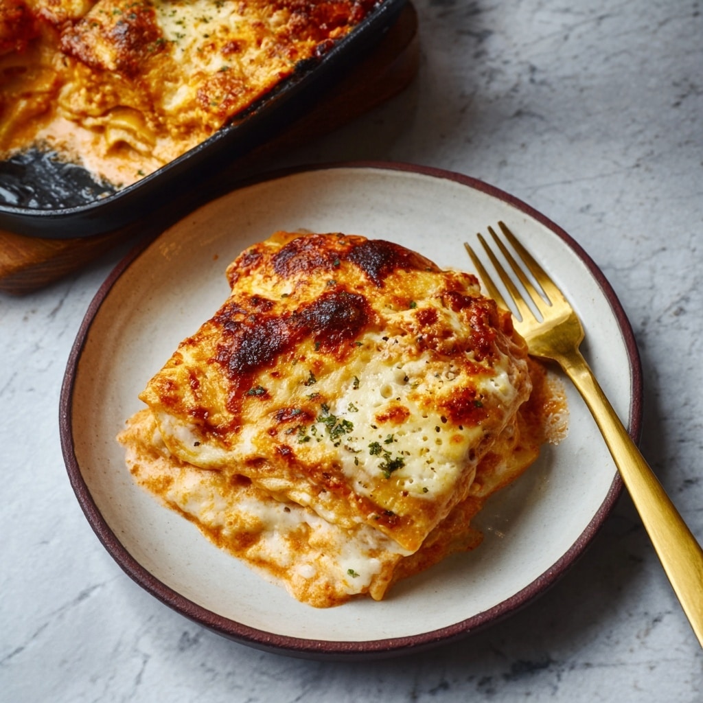 Chicken Parmesan Lasagna Skillet Recipe