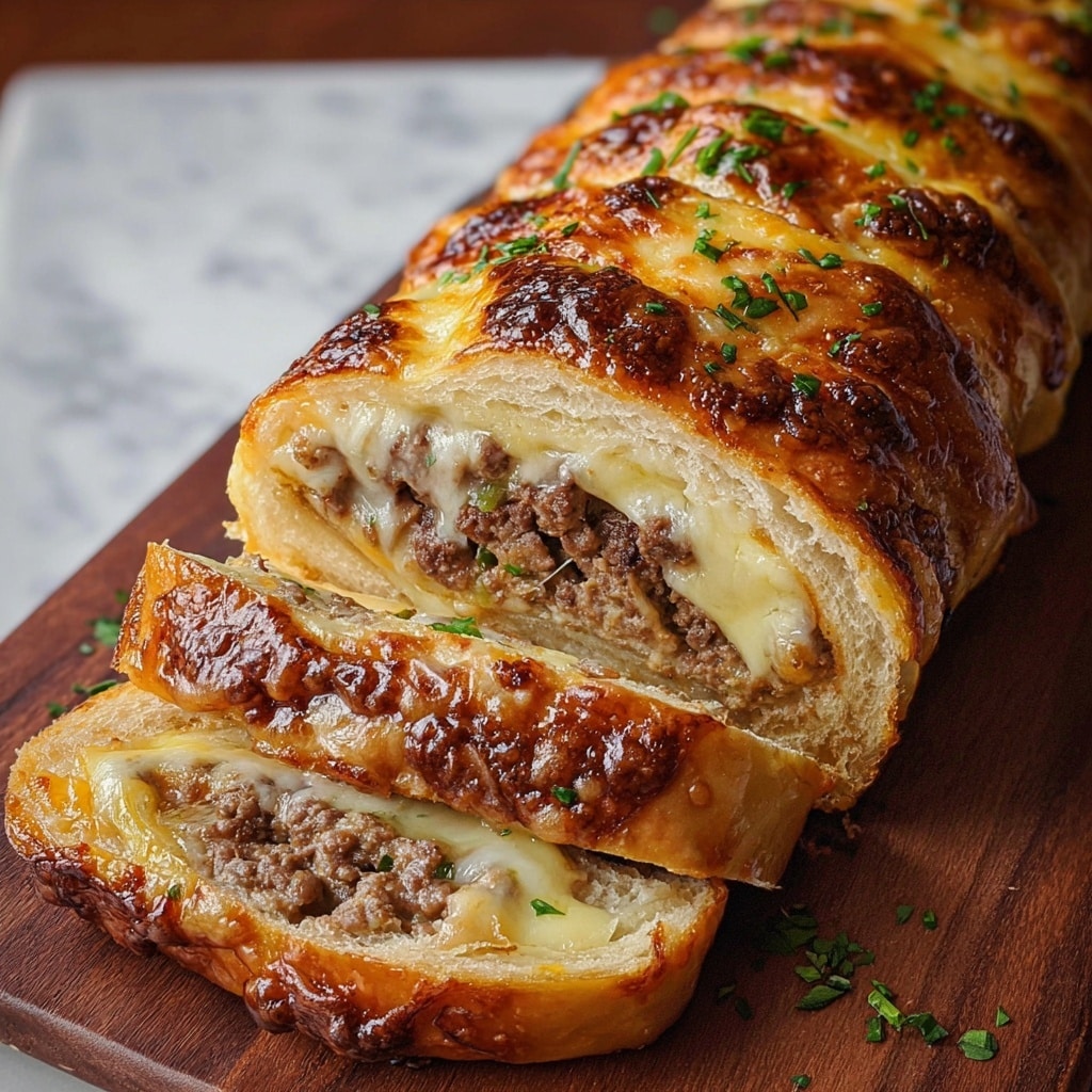 Philly Cheesesteak Stromboli Recipe - Recipe Image