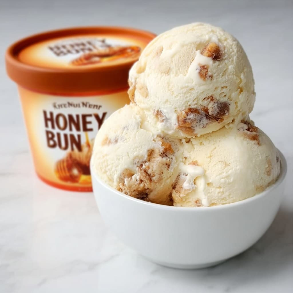 Little Debbie Honey Bun Ice Cream Recipe - Recipe Image