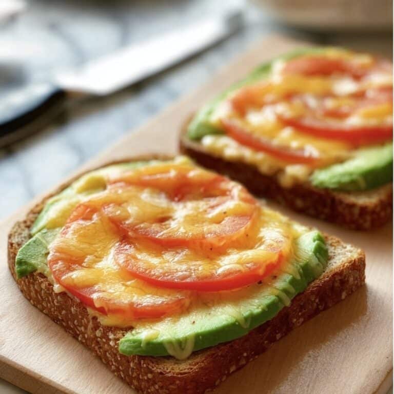 Tomato Avocado Melt Recipe