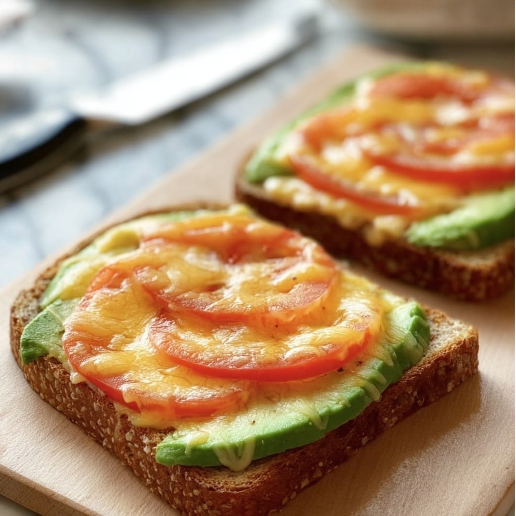 Tomato Avocado Melt Recipe