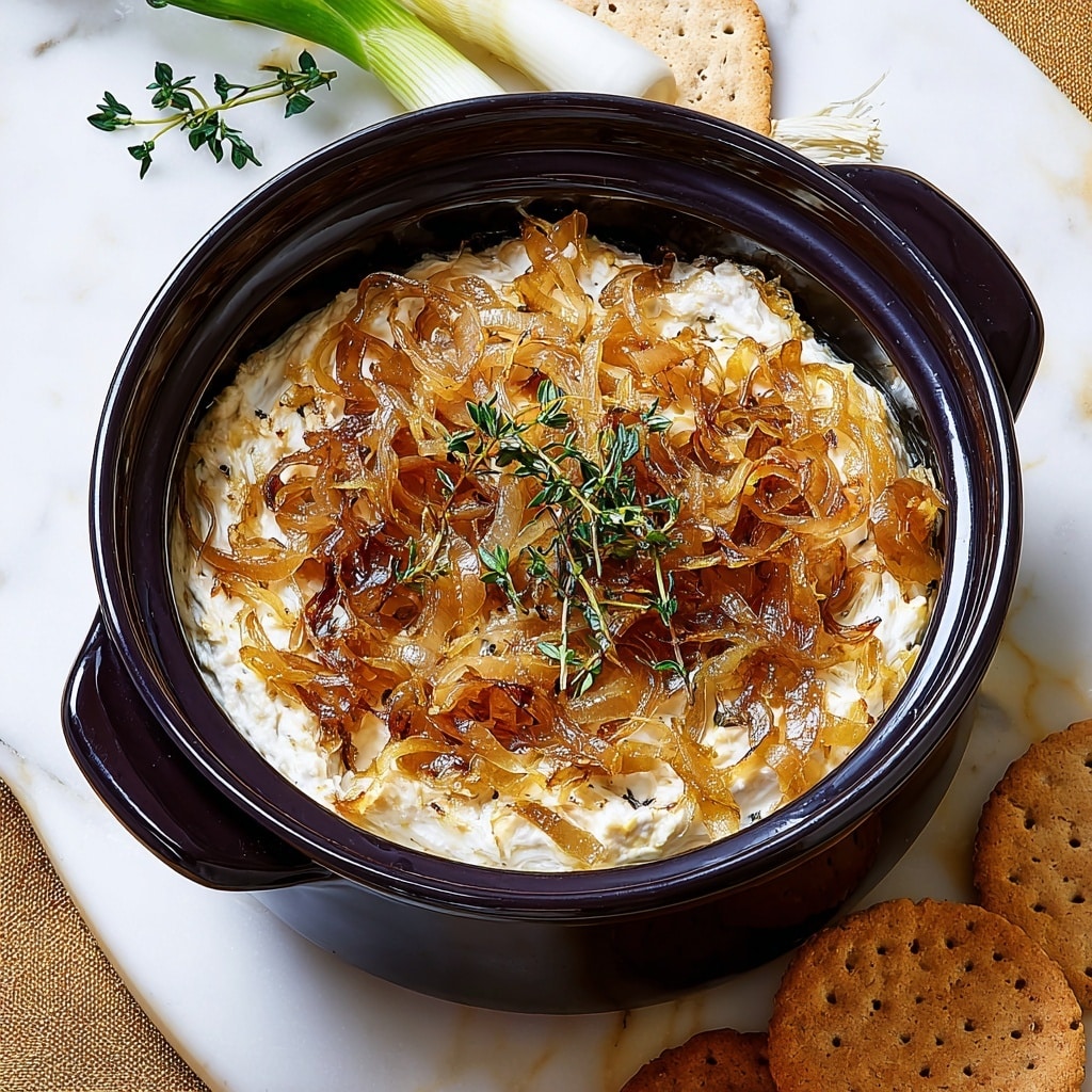 Creamy French Onion Dip Recipe - Recipe Image