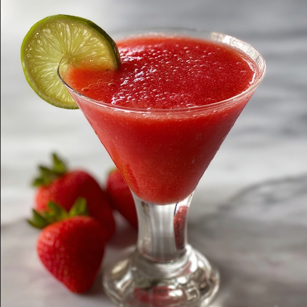 Easy Strawberry Daiquiri Recipe - Recipe Image