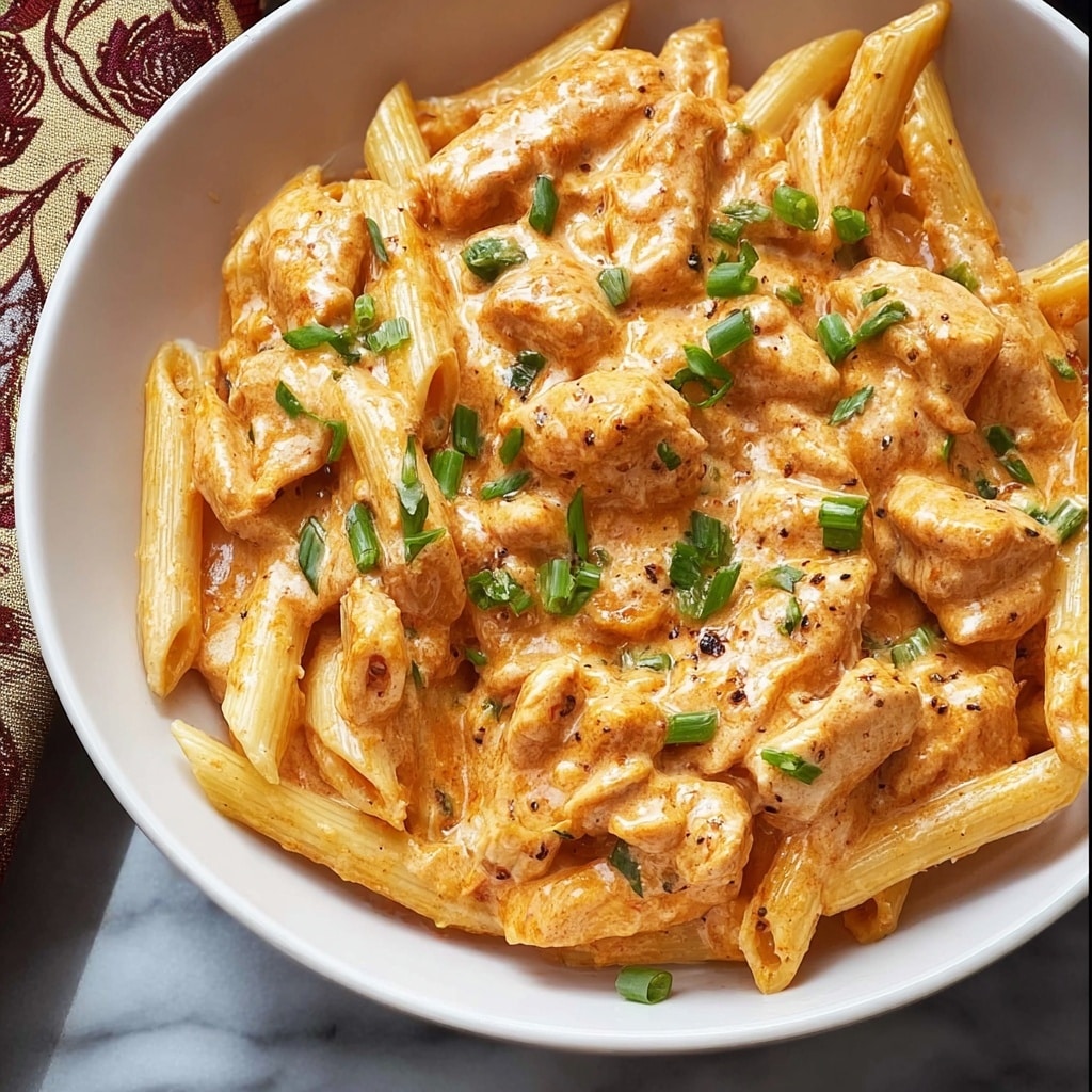 Buffalo Chicken Pasta Recipe - Recipe Image