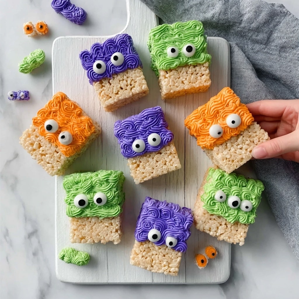 Monster Rice Krispie Treats Recipe - Recipe Image