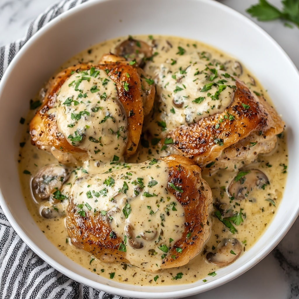 Creamy Dijon Chicken Recipe - Recipe Image