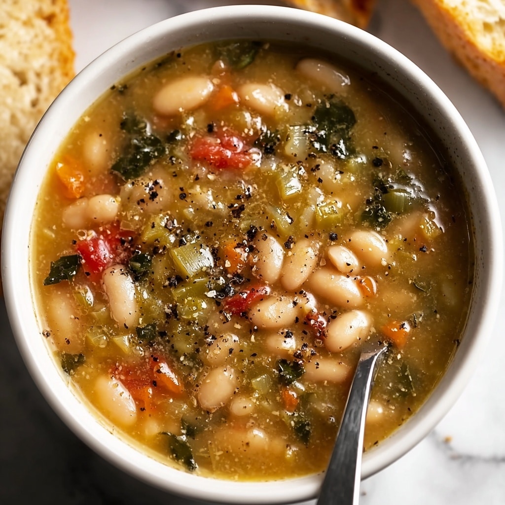 Fire-Roasted White Bean Soup Recipe - Recipe Image