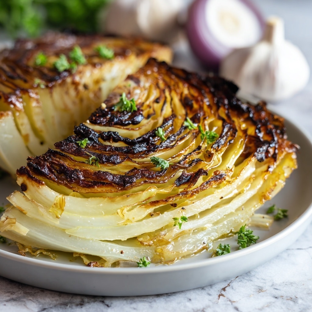 Easy Roasted Cabbage Steaks Recipe