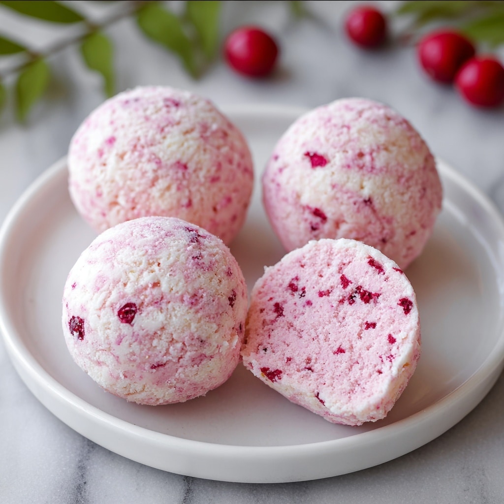 Raspberry Cheesecake Protein Balls Recipe - Recipe Image