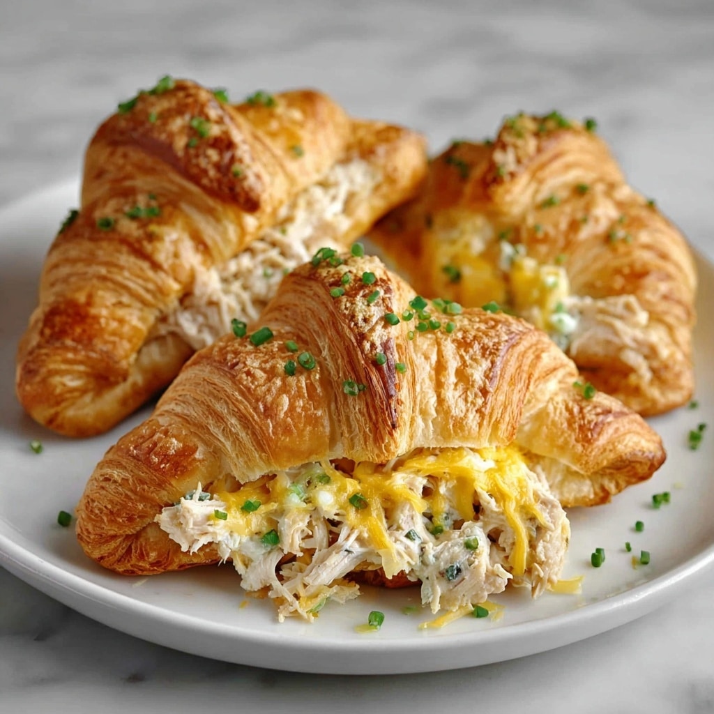 Chicken Stuffed Crescent Rolls Recipe - Recipe Image