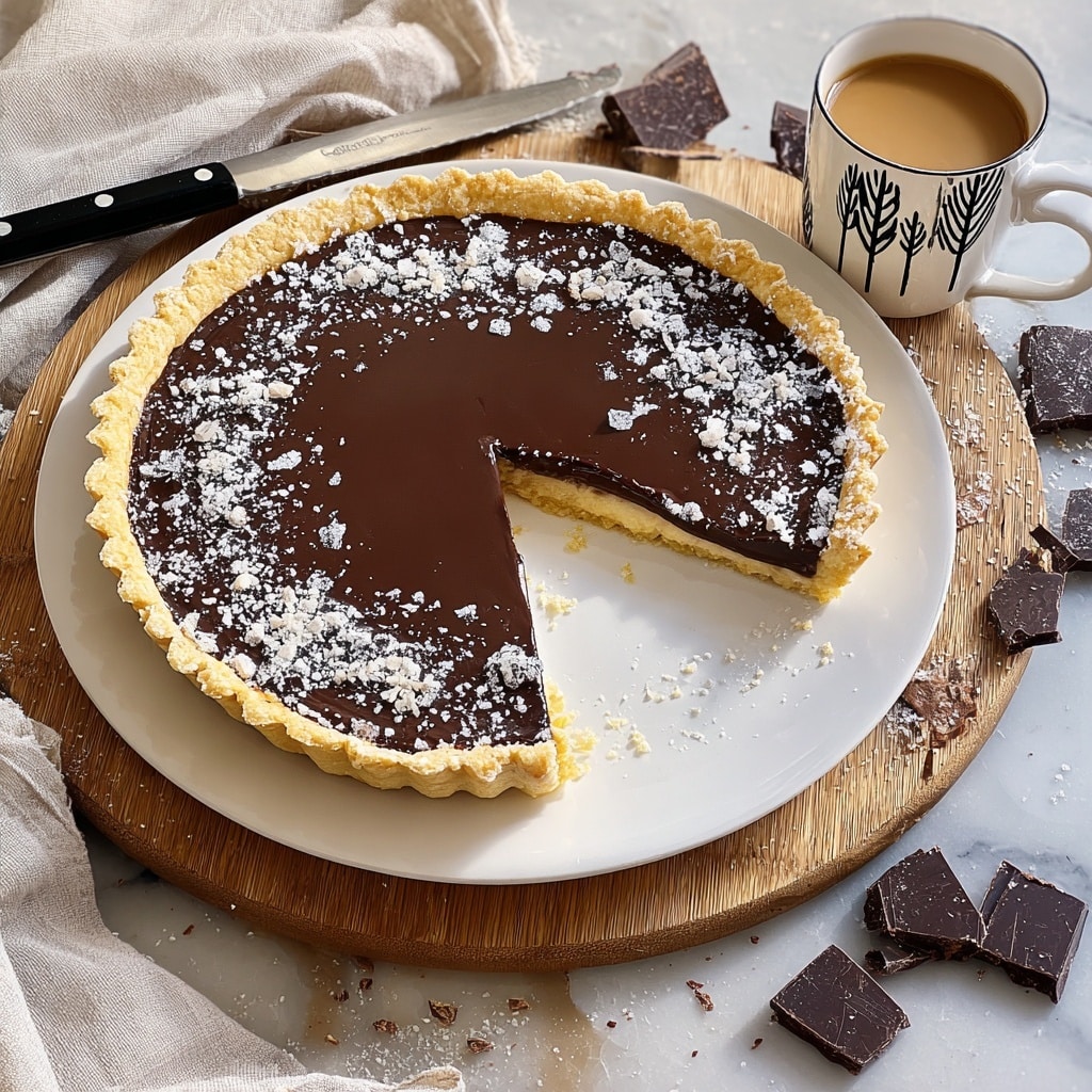Dark Chocolate Tart Recipe - Recipe Image