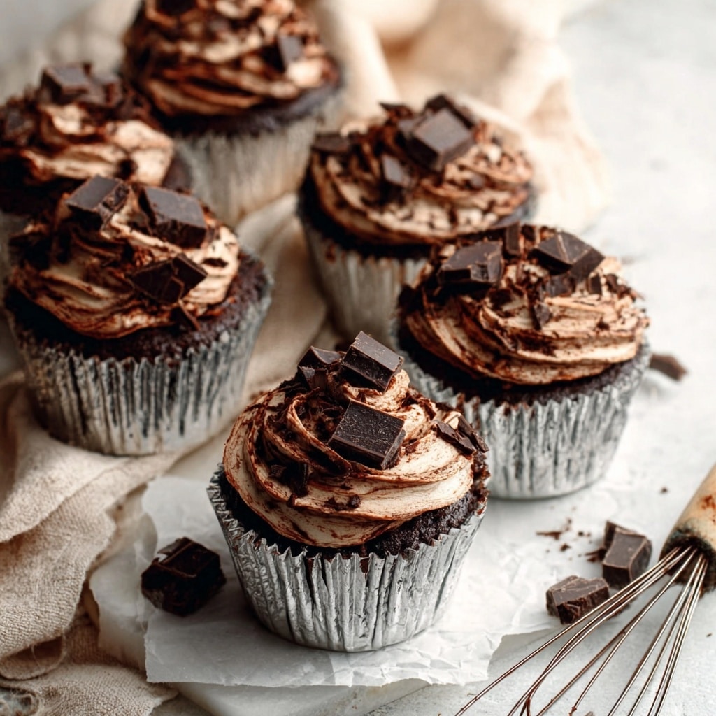Chocolate Almond Butter Swirl Muffins Recipe - Recipe Image