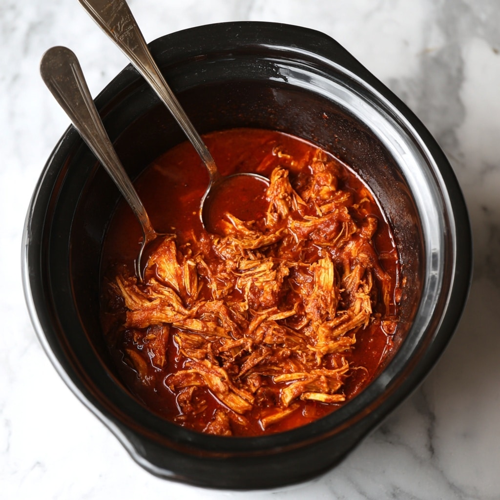 Zesty Slow Cooker Chicken Barbecue Recipe - Recipe Image