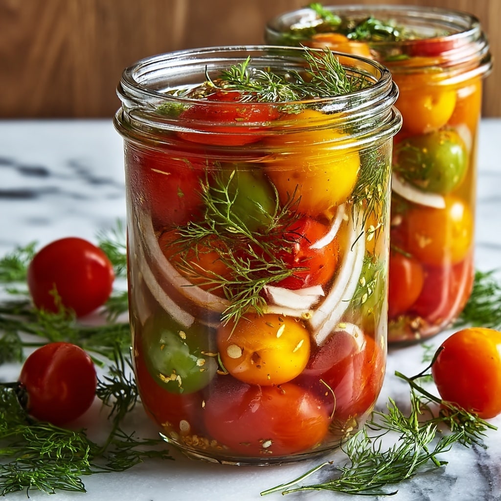 Pickled Cherry Tomatoes Recipe