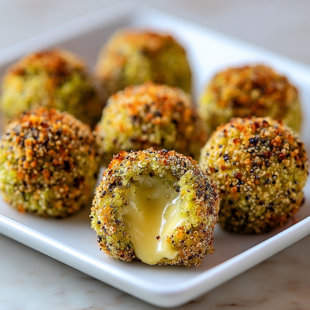 Baked Broccoli Cheese Balls Recipe - Recipe Image