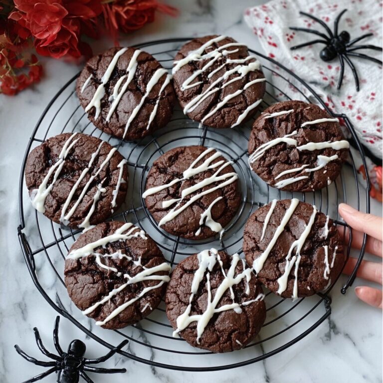 Spiderweb Halloween Cookies Recipe