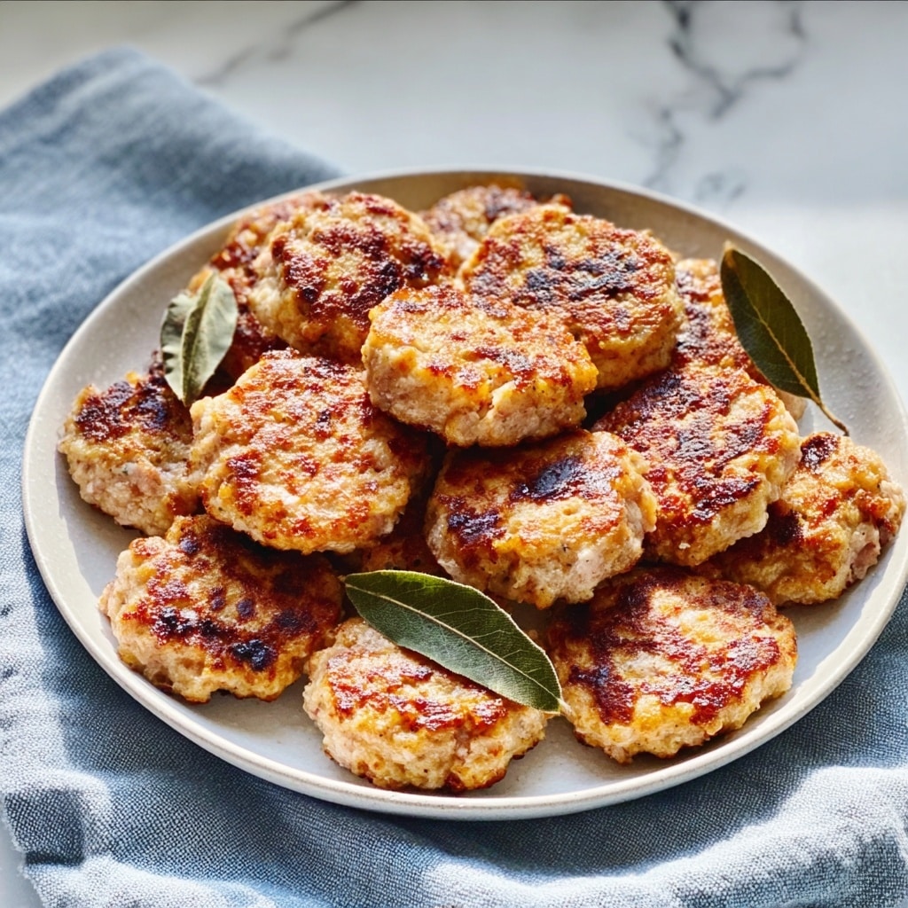 Homemade Ground Chicken Sausage Patties Recipe - Recipe Image