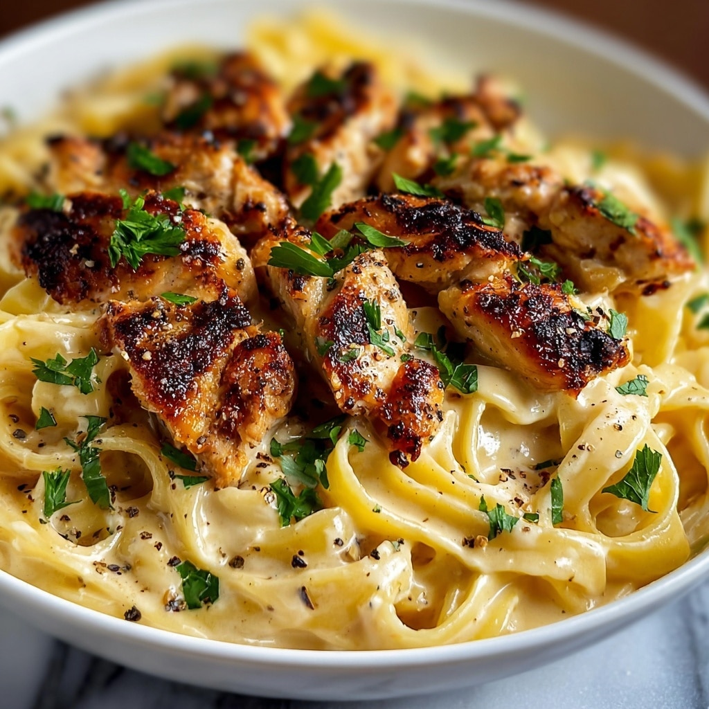 Creamy Ricotta Chicken Pasta: A Deliciously Easy Dinner Recipe - Recipe Image