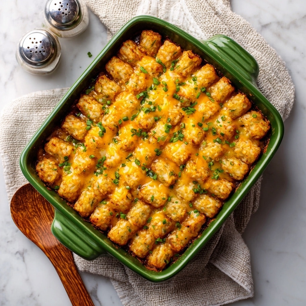 Keto Tater Tot Casserole Recipe - Recipe Image