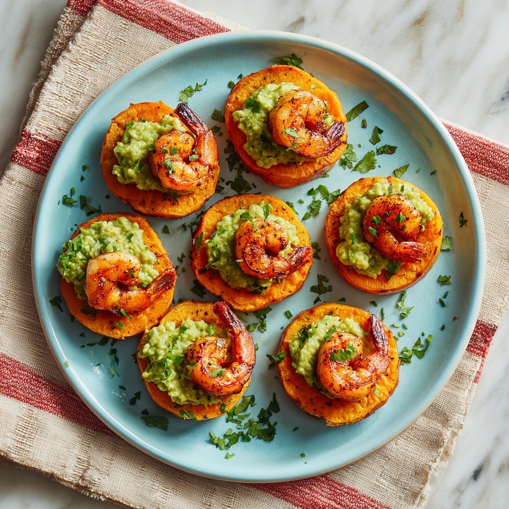 Cajun Shrimp Sweet Potato Bites Recipe - Recipe Image