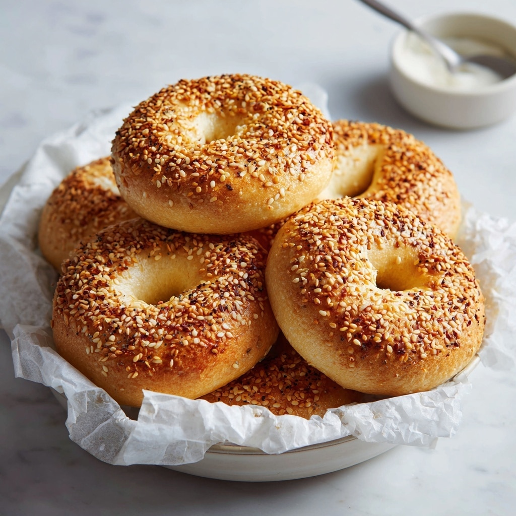 New York-Style Sourdough Discard Bagels Recipe - Recipe Image