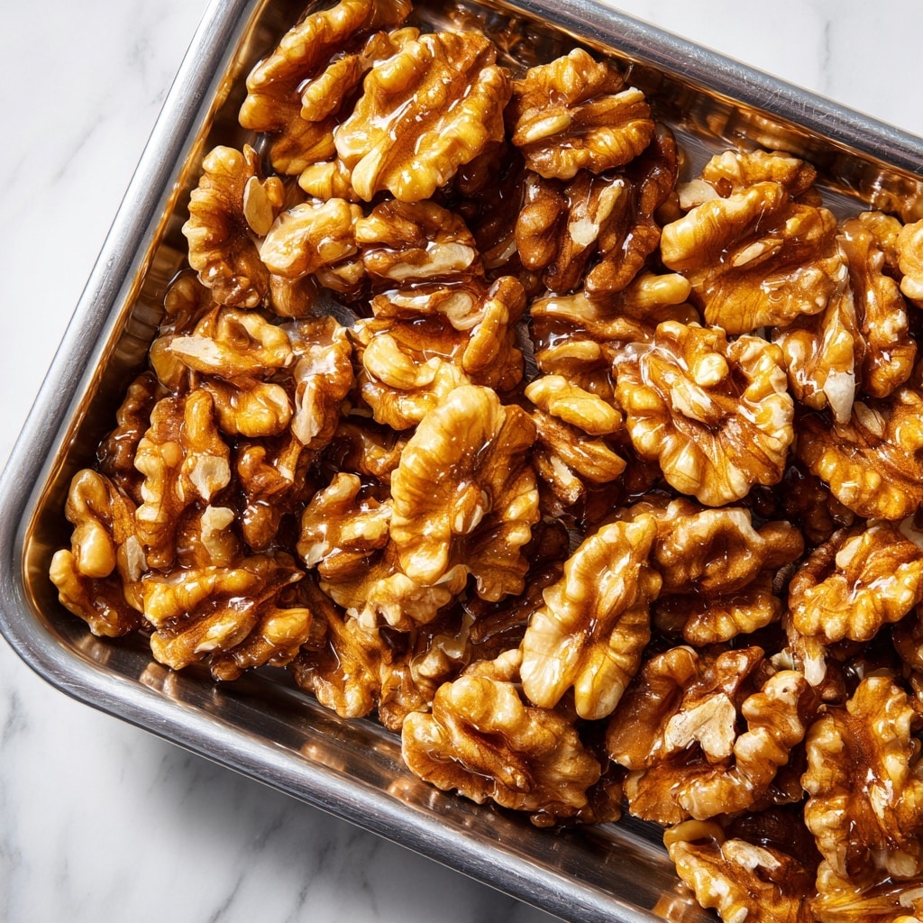 Brown Sugar Candied Walnuts Recipe - Recipe Image