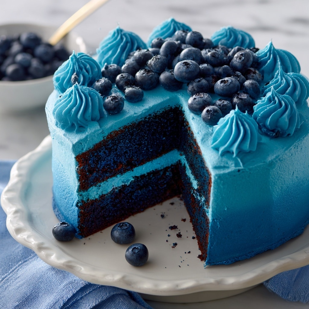 Divine Blue Velvet Cake Recipe - Recipe Image