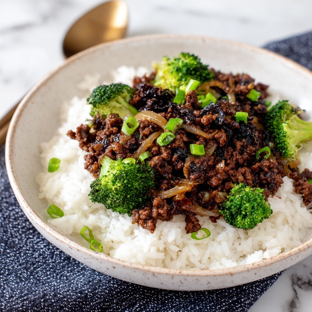 Ground Beef and Broccoli Stir Fry Recipe - Recipe Image
