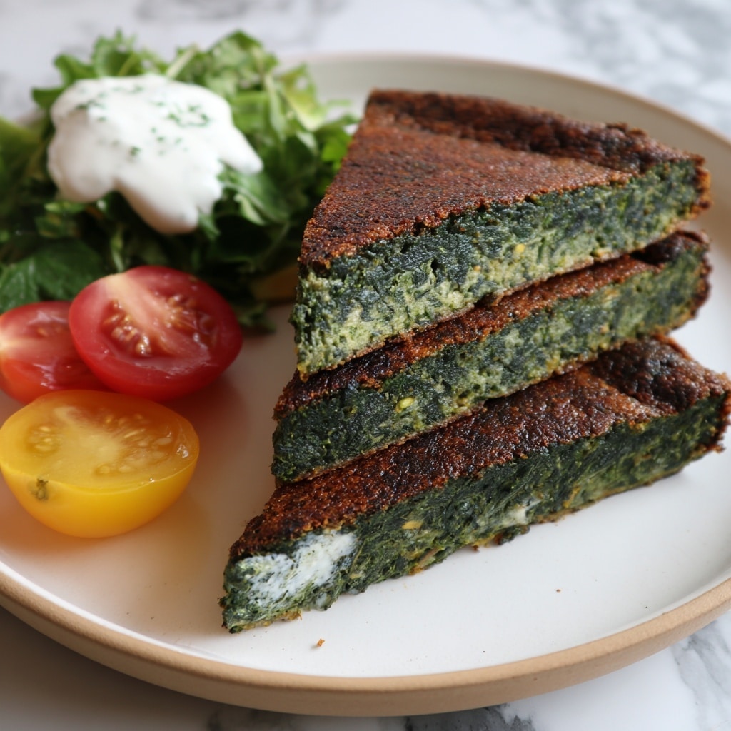 Kuku Sabzi (Persian Herb & Spinach Frittata) Recipe - Recipe Image