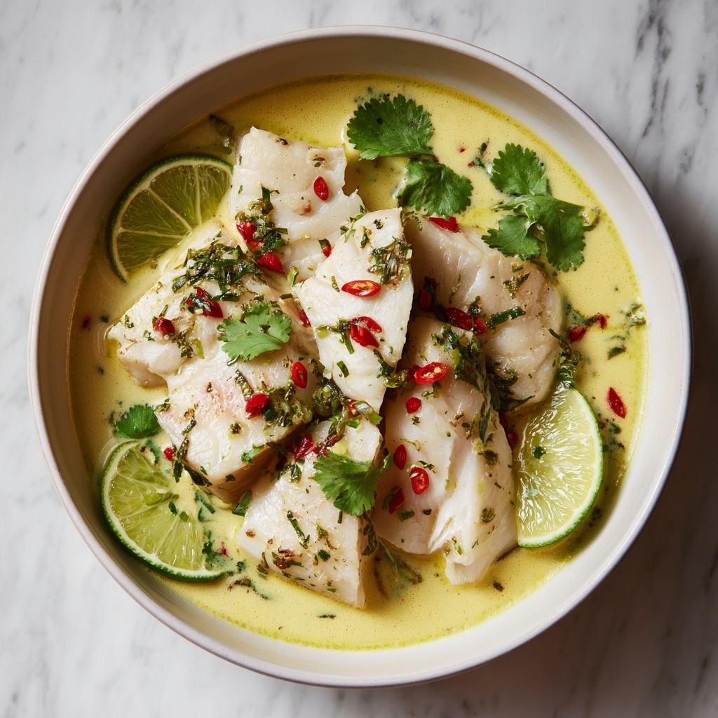 Coconut Lime Fish Soup Recipe - Recipe Image