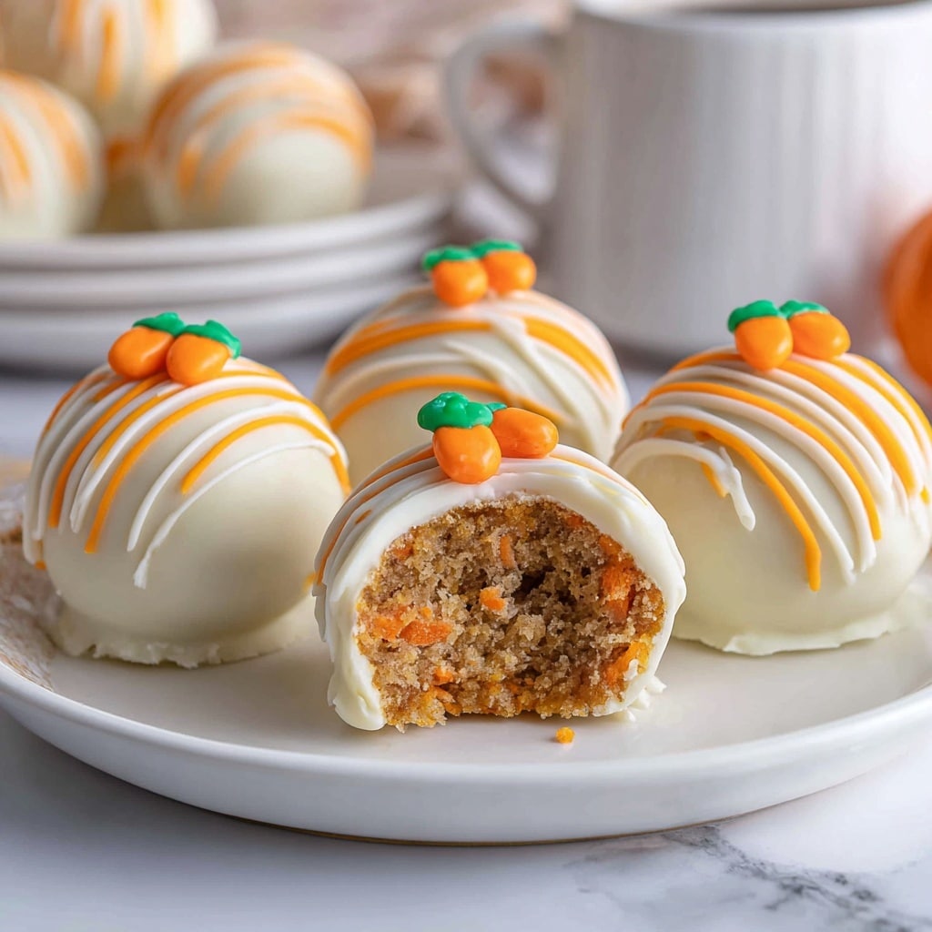 Carrot Cake Cheesecake Bites Recipe - Recipe Image