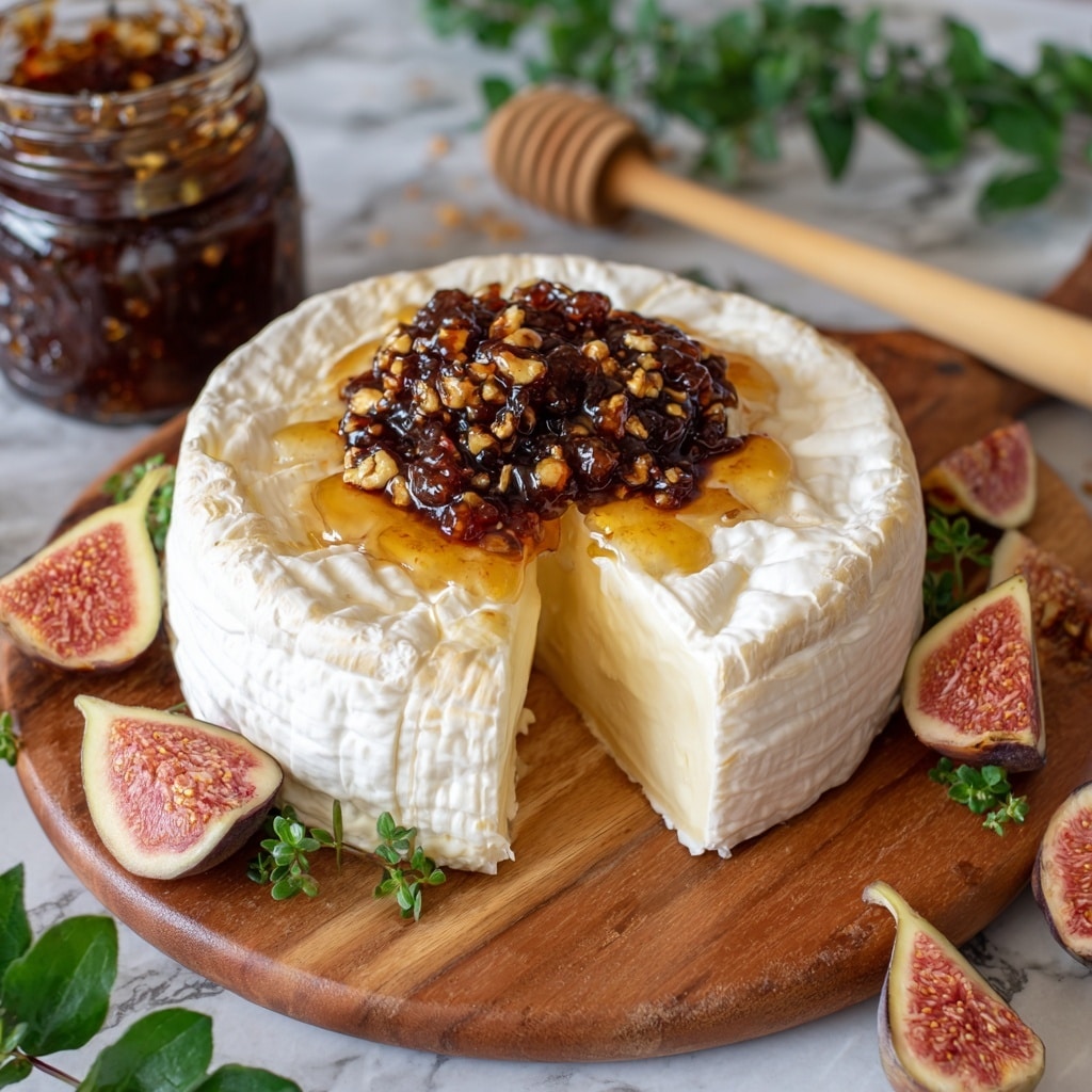 Boursin Cheese with Fig Jam and Pistachios: An Elegant Appetizer Recipe - Recipe Image