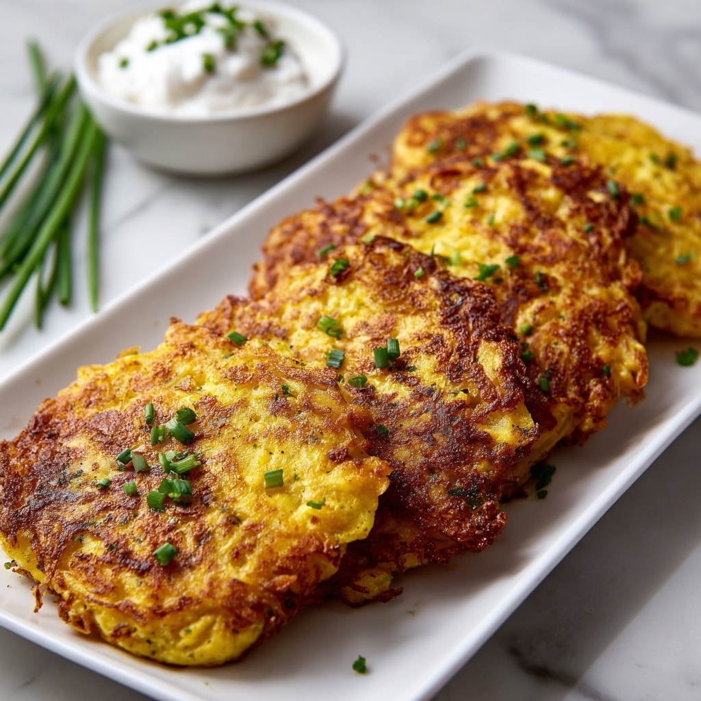 Cornmeal Onion Patties Recipe - Recipe Image