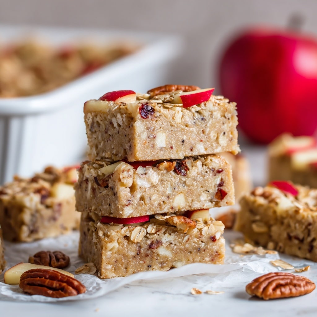 Apple Cinnamon Granola Bars Recipe - Recipe Image