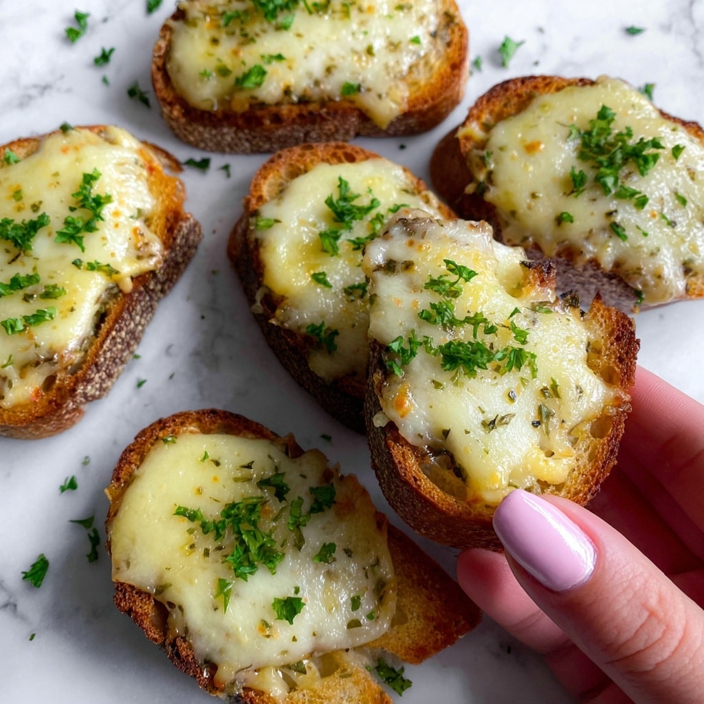 Cheesy Garlic Bread Recipe - Recipe Image