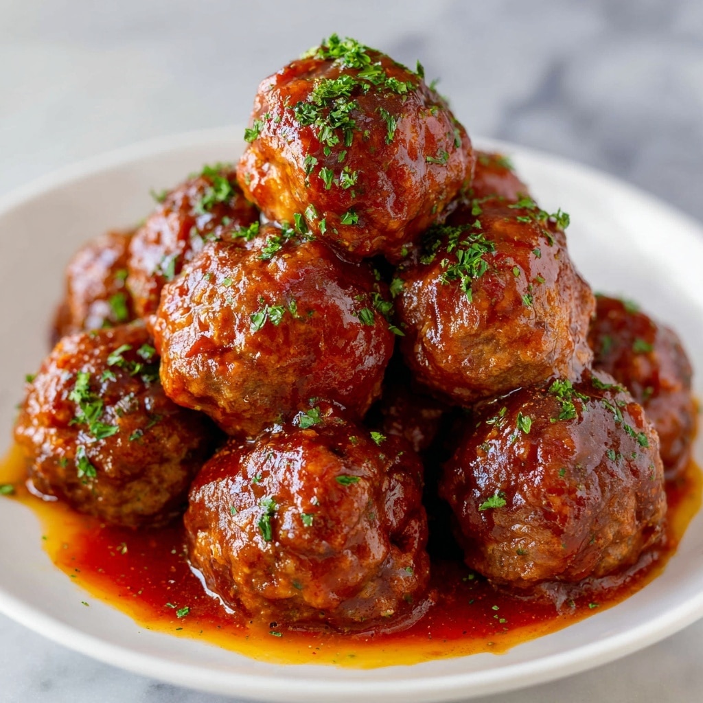 Instant Pot Cranberry Meatballs Recipe - Recipe Image