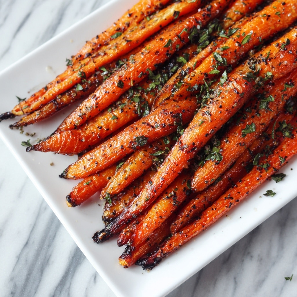 Roasted Parsley Carrots Recipe - Recipe Image