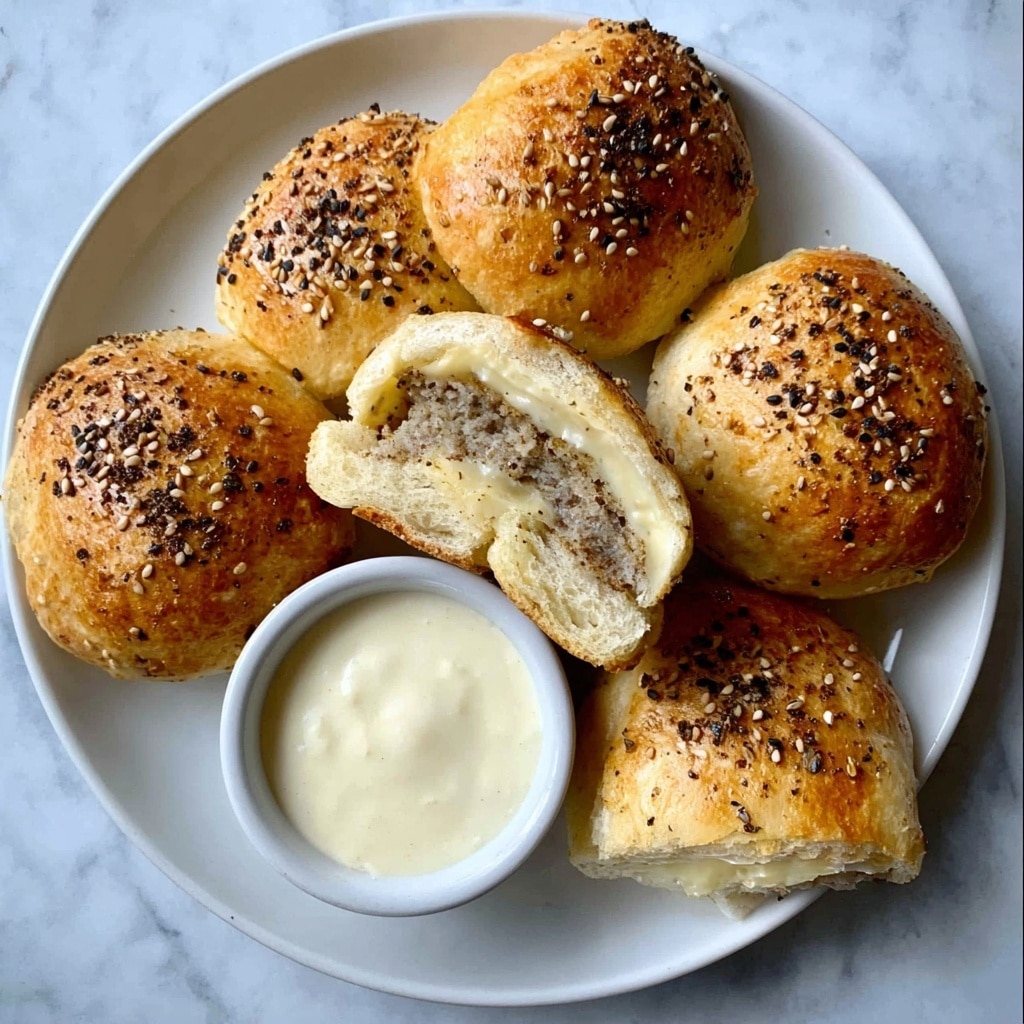 Philly Cheesesteak Stuffed Biscuits Recipe - Recipe Image