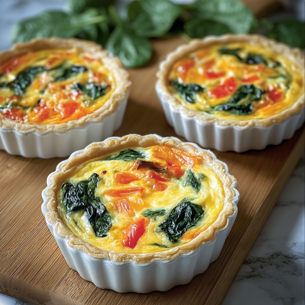 Mini Veggie Quiches: Easy Recipe for a Tasty Snack! Recipe - Recipe Image